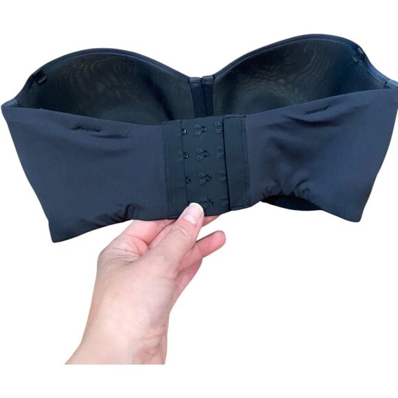 SKIMS Black Strapless Fits Everyone Bra in Women's Size 34DDD - Picture 2 of 5
